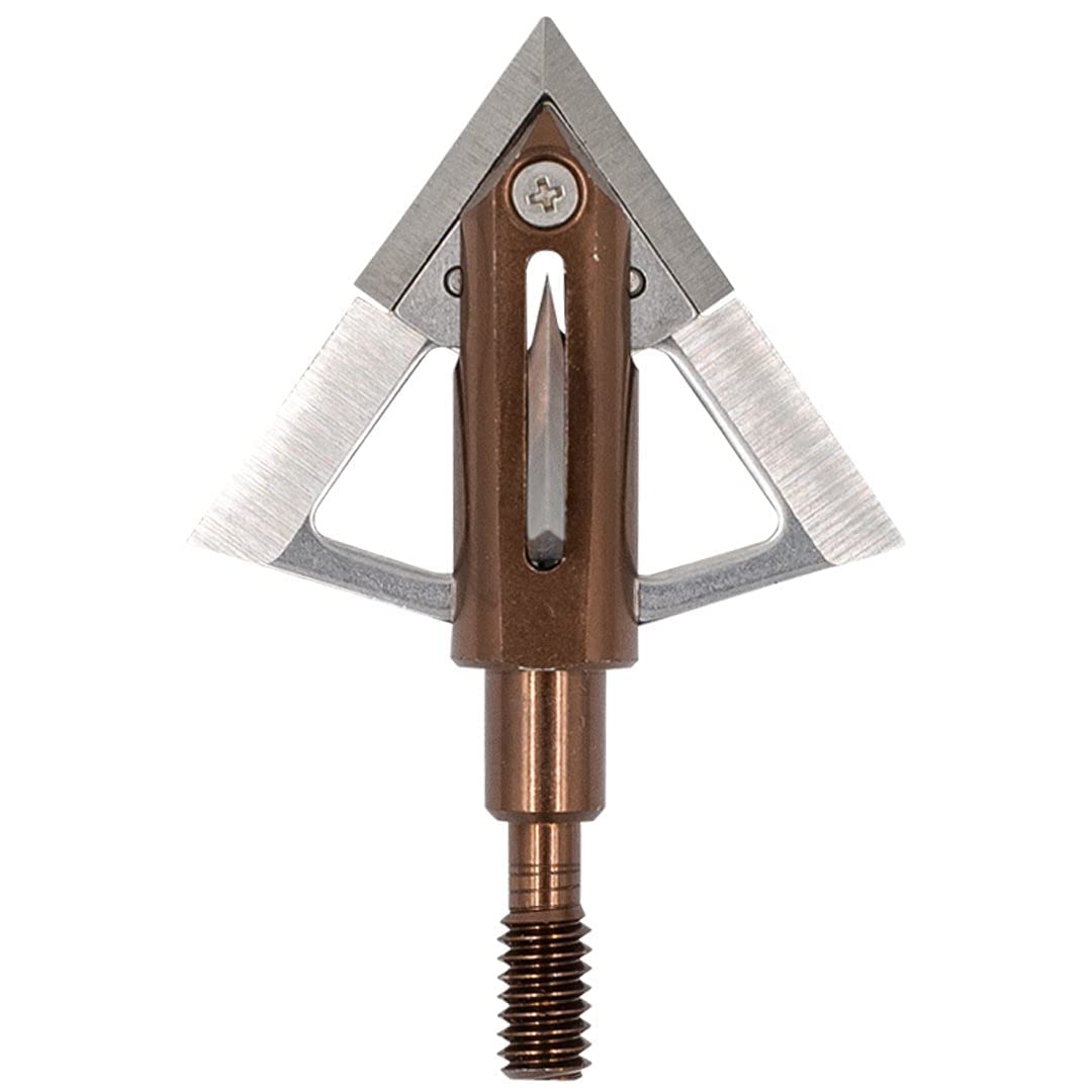 Afflictor K2-Fixed Broadhead | Cut on Contact Fixed Blades | Superior Penetration | Field Point Accuracy | Durable Design | Low Profile | Shoots from Any Bow |