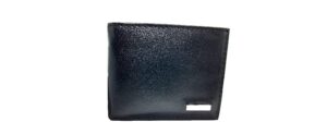 calvin klein men's genuine leather wallet with rfid protection black, black, standard, american, black, std, american