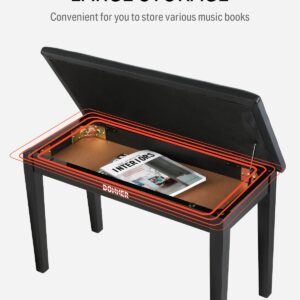 Donner DDP-90 Digital Piano + Donner Duet Piano Bench