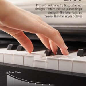 Donner DDP-100 Digital Piano + Donner Duet Piano Bench