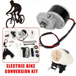 KIOPOWQ 36V 250W Electric Bike Right Side Drive Motor Kit, Mountain Bicycle Conversion Kit with Twist Throttle Electric Bicycle Motor Kit Fit for 22''-29'' Bike