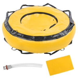 Jiawu Buoyancy, Marker Signal Marker Freediving, Dive Float Signal Accessory Heavy Duty for Diving Water Sports(Yellow)