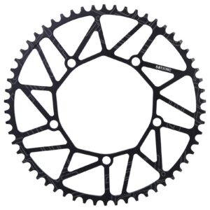 130 bcd chainring, aluminium alloy bicycle narrow wide chainring bike chain wheel crank plates chainwheel 50t 52t 54t 56t 58t accessories repair spare parts single disc sprocket for road mountain bike