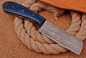 handmade bull cutter knives use for hunting castration and skinning knife (bsck-bc-906)