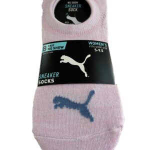 PUMA Women's 8 Pair No Show Sneaker Socks - 5-9.5