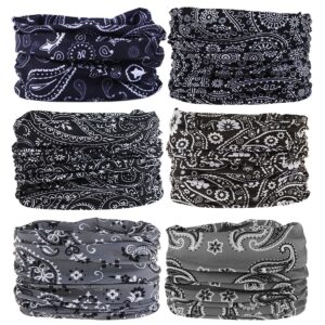 neck gaiter face cover bandana mask scarf, breathable sun& dust-proof for cycling running fishing hiking