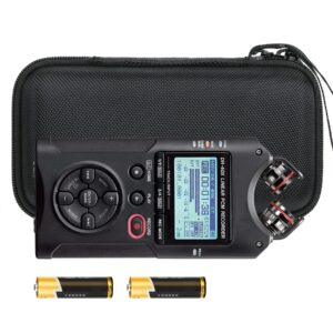 Aenllosi Hard Case Replacement for Tascam DR-40X Four-Track Digital Audio Recorder (DR-40X)