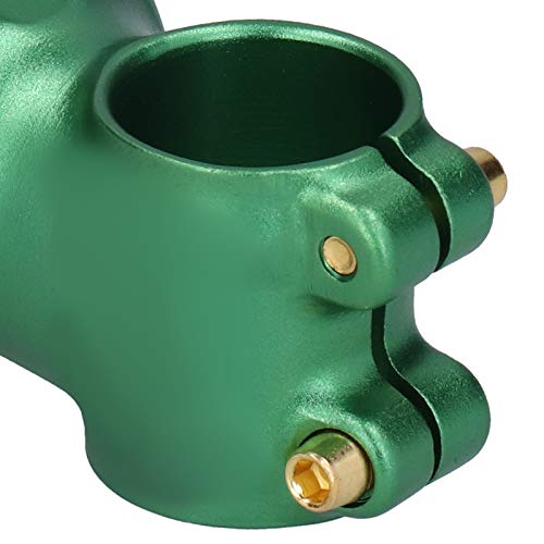 HOUH Convenient Road Bike Stem, Durable 31.8mm Bike Stem, for Bike Bike Accessories Road Bike Handlebar(Green)