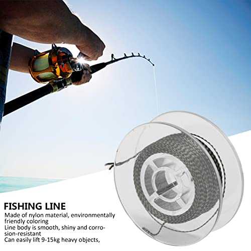 FECAMOS Fishing Gear, Wear Resistance Standard Wire Diameter Fishing Line Tight Weaving for Pool Fishing(Line 25)