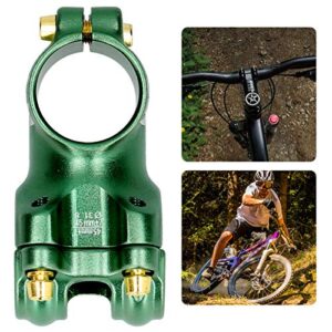 HOUH Convenient Road Bike Stem, Durable 31.8mm Bike Stem, for Bike Bike Accessories Road Bike Handlebar(Green)