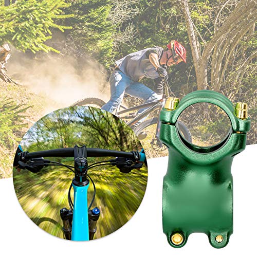 HOUH Convenient Road Bike Stem, Durable 31.8mm Bike Stem, for Bike Bike Accessories Road Bike Handlebar(Green)