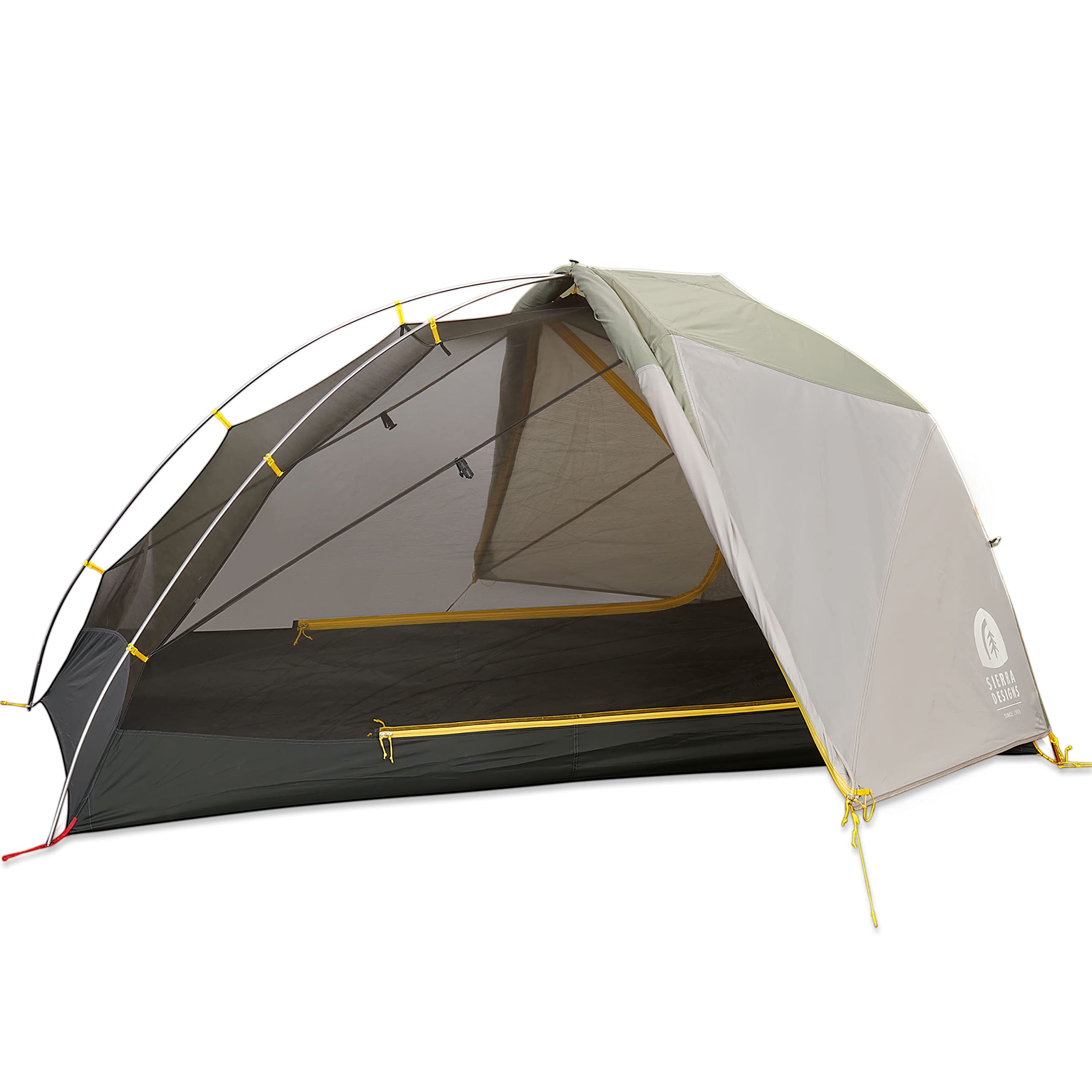 Sierra Designs Meteor 2 – Lightweight Backpacking Tent – Plenty of Room for 2 People – 2 Door 2 Vestibule Design – Fast and Easy 2 Pole Setup…