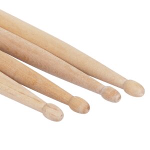 Ohtomber Drum Sticks, 2 Pair 5A Maple Drumsticks