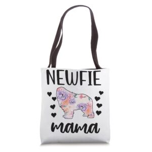 newfie mama newfoundland owner newfoundland mom tote bag