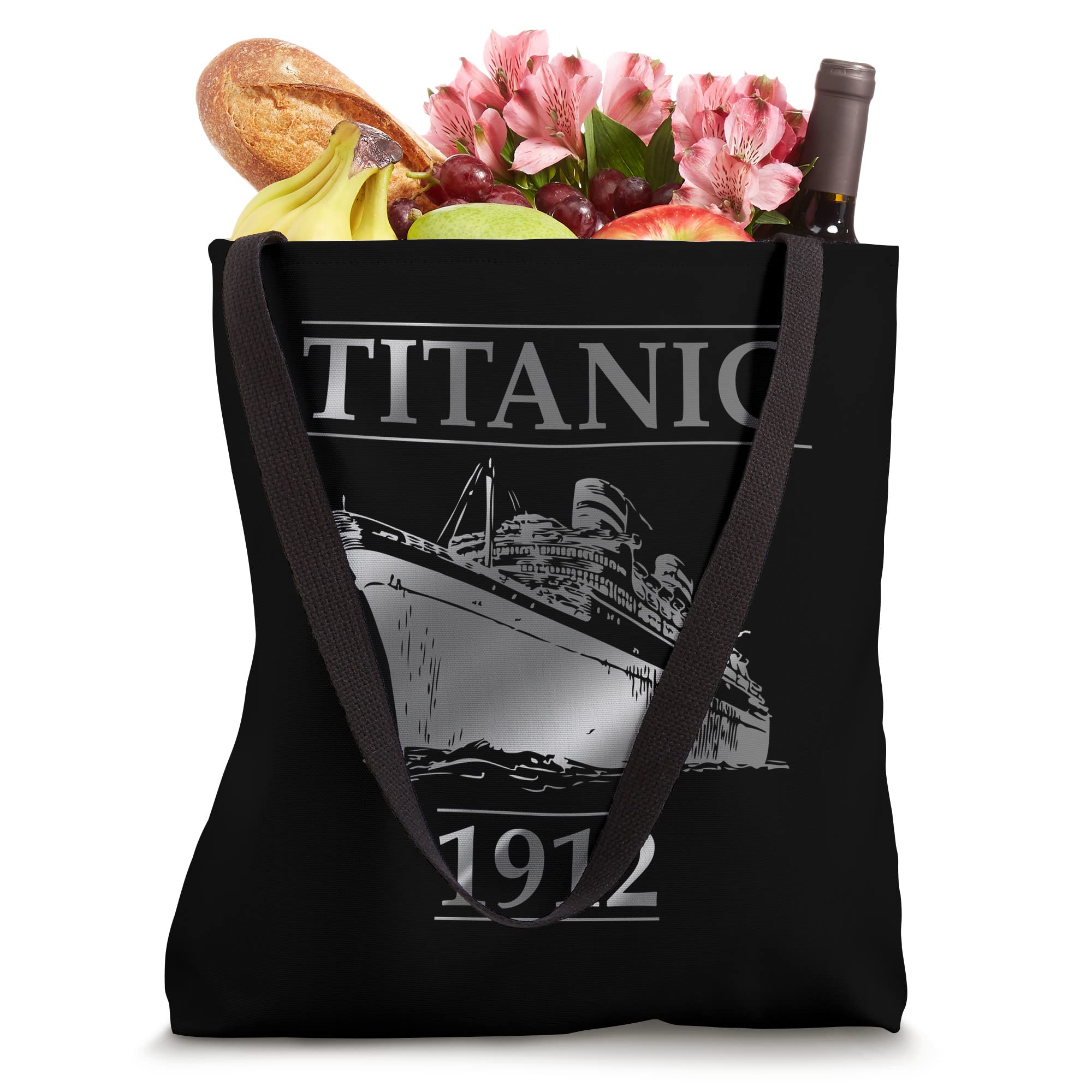 Titanic 1912 Ocean liner Tote Bag