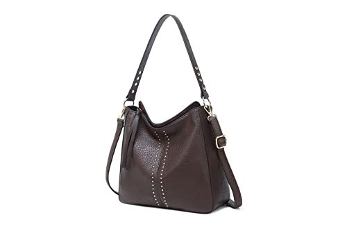 Montana West Hobo Bag for Women Designer Ladies Hobo bag Bucket Purse Totes Bag Handbags Chic Shoulder Bag,MWC-128-CF