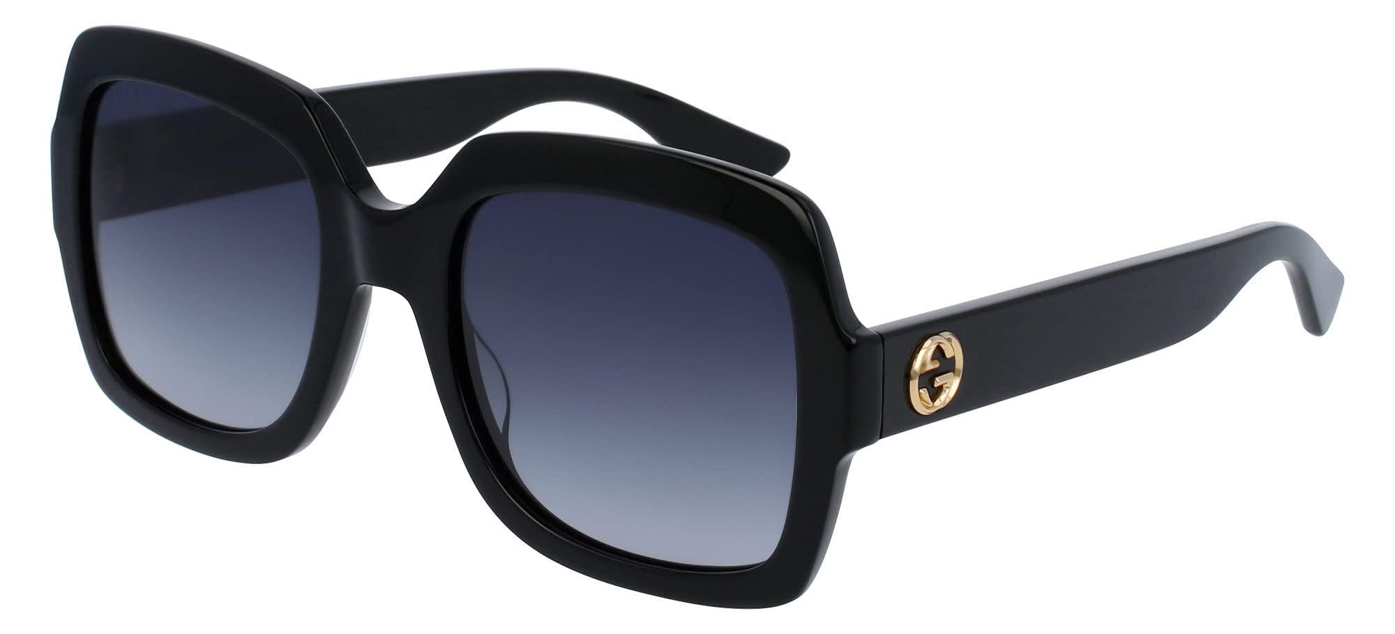 Gucci Grey Square Ladies Sunglasses GG0036SN 001 54