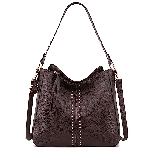 Montana West Hobo Bag for Women Designer Ladies Hobo bag Bucket Purse Totes Bag Handbags Chic Shoulder Bag,MWC-128-CF