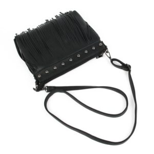 Emprier Women Hobo Fringe Crossbody Purse Vintage Small Tassel Shoulder Handbags