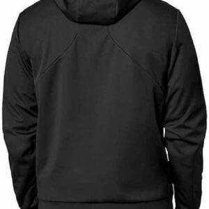 Mondetta Men's Full Zip Hooded Active Jacket (Small, Black)