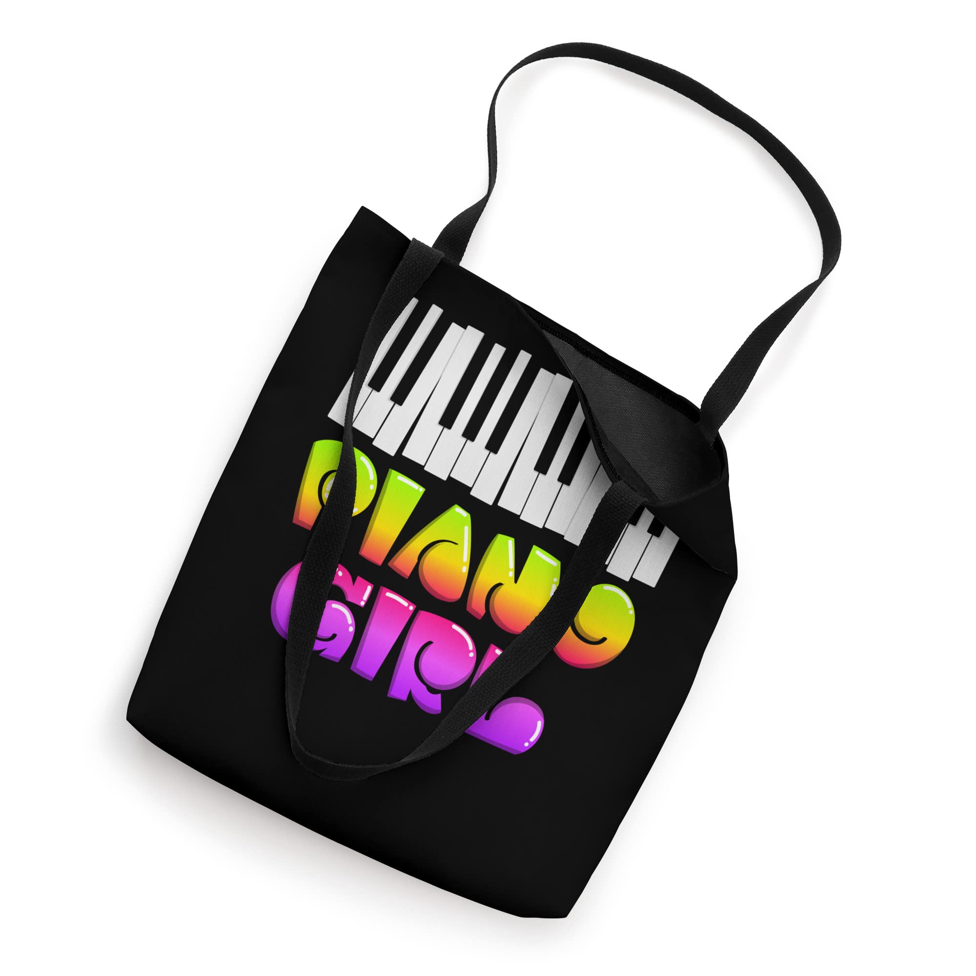 Piano Lover Girl Instrumental Sound Music Tote Bag