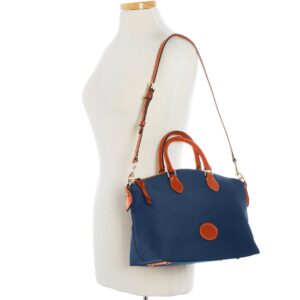 Dooney & Bourke Handbag, Nylon Satchel - Navy