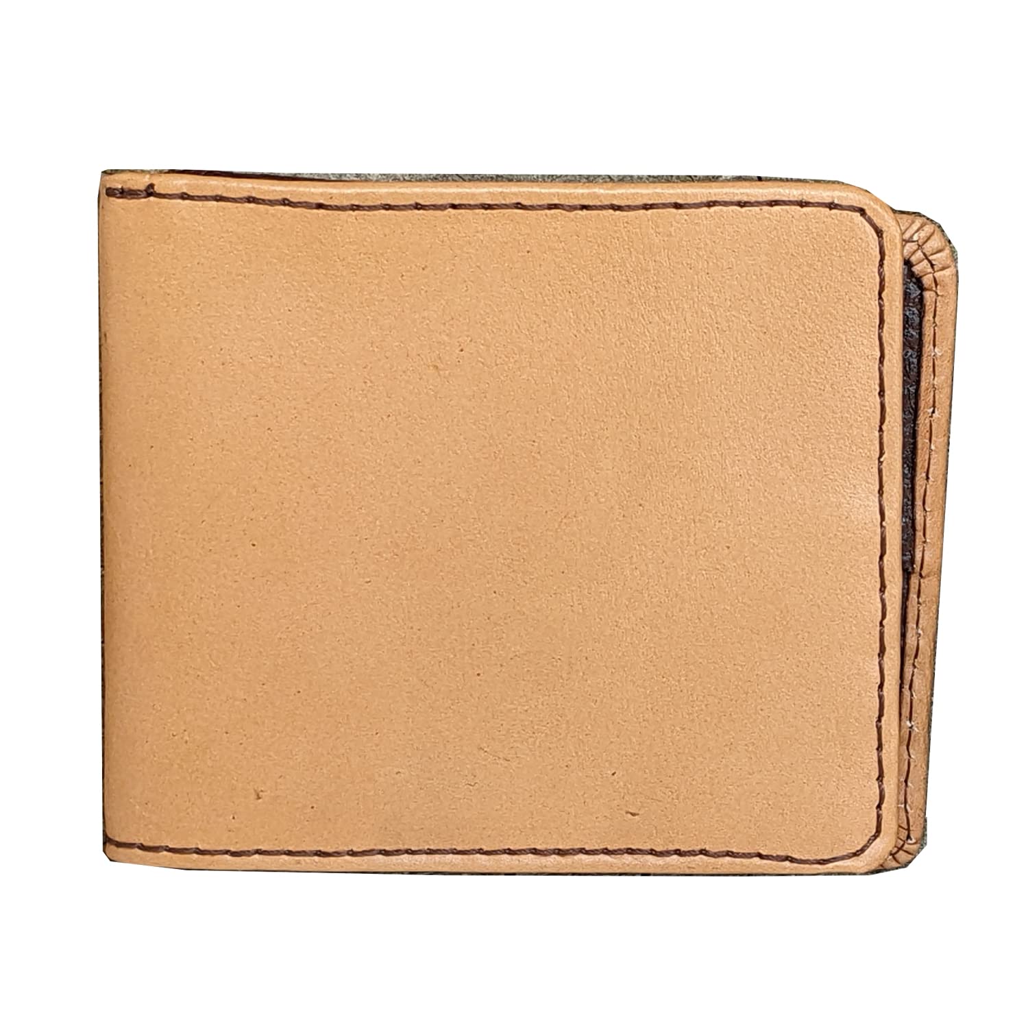 HOOEY Bi-Fold Leather Men's Wallet (Hand Tooled - Ivory)