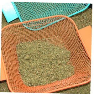 Haowul Fishing Bait Sieve Mesh Filtration Fishing Lures Mini Sieve Tools Home Garden Mesh Sieve Fishing Accessories