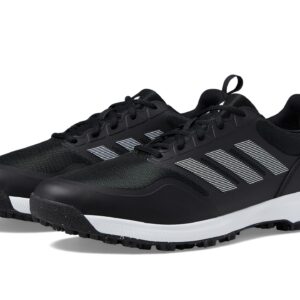 adidas Men's Tech Response Spikeless 3.0 Golf Shoes, Core Black/Footwear White, 8.5 Wide