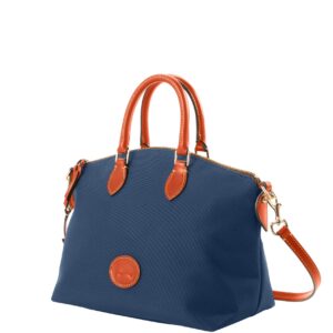 Dooney & Bourke Handbag, Nylon Satchel - Navy