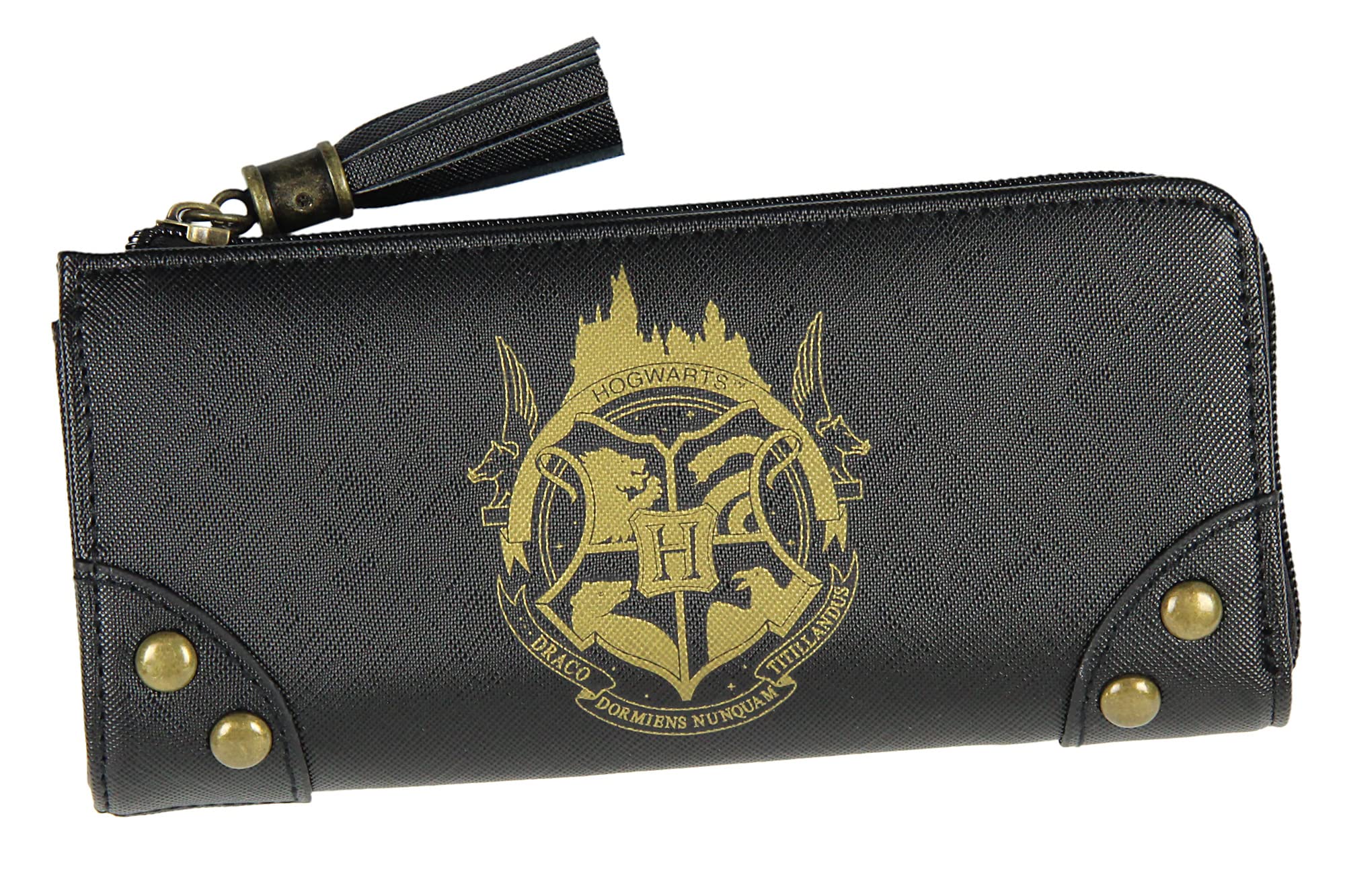 Harry Potter Wallet Designer Hogwarts Castle Zipper Clutch Faux Leather Wallet For Women