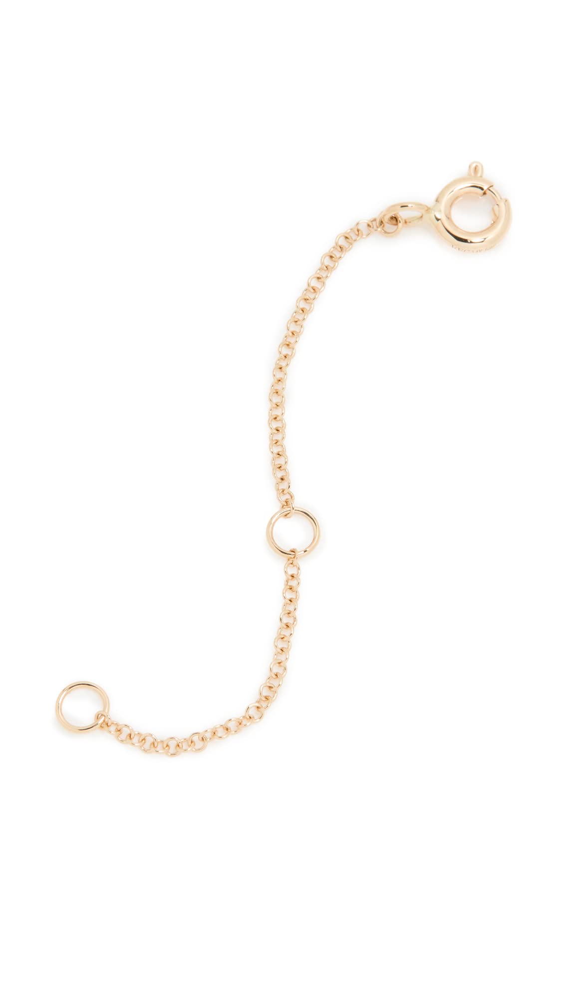 EF Collection Women's Necklace Chain Extender, 14k Yellow Gold, One Size