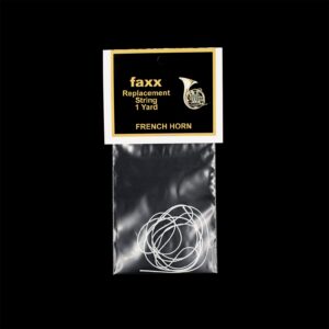 Faxx French Horn Rotor String, 36″ White (1 Yard) - For Replacing Your French Horn Valve String