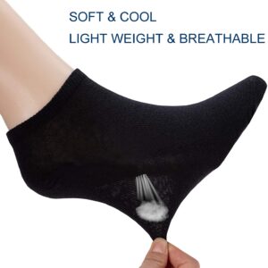 RICHBULL 100 Pairs Thin Low Cut Ankle Socks for Men & Women Bulk Socks,Breathable Casual Socks Athletic Sock Wholesale