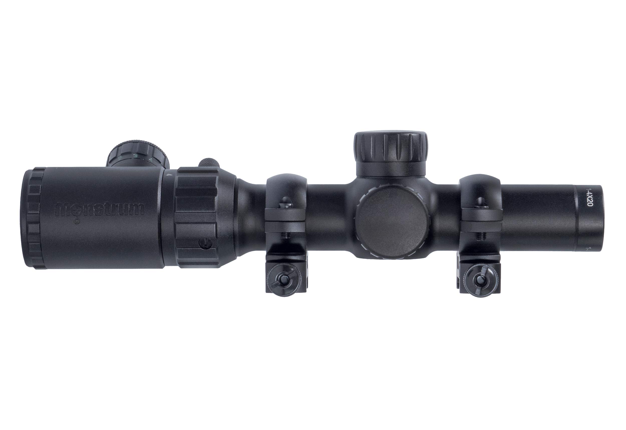 Monstrum Offset Scope Mount with Integrated Level Bubble