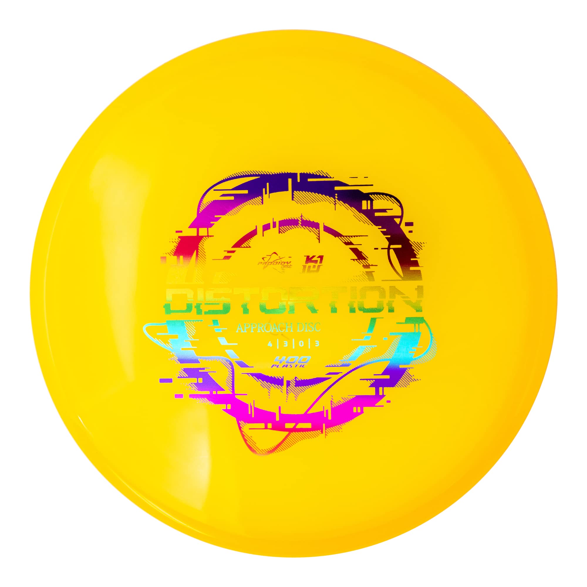 Prodigy Disc Kevin Jones 400 Distortion | Overstable Disc Golf Approach | Disc Golf Putter for Overstable Drives & Approach Shots | Kevin Jones Signature Disc | Prodigy Collab Series | Colors may vary