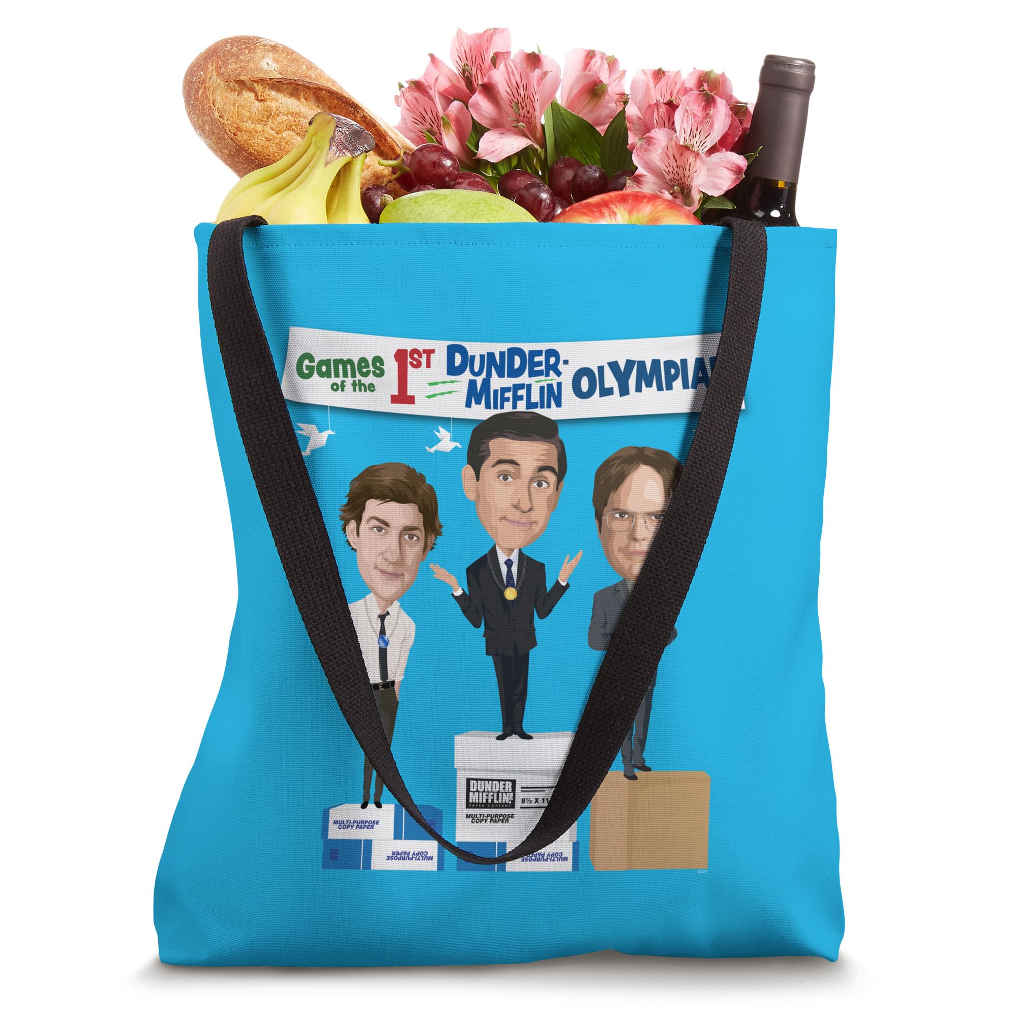 The Office Dunder Mifflin Olympics Tote Bag