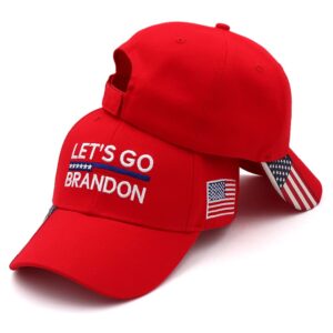 Let's Go Brandon Hat Funny FJB Joe Biden Adjustable Baseball Cap Lets Go Bandon Hat Gifts for Men Women