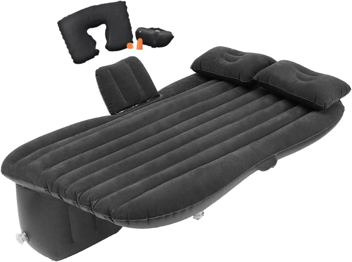 SLEE Truck Air Mattress Dodge Ram Ford Bed Sleeping SUV Car Inflatable Backseat Couch … Black Short Queen SL91 SLEE91