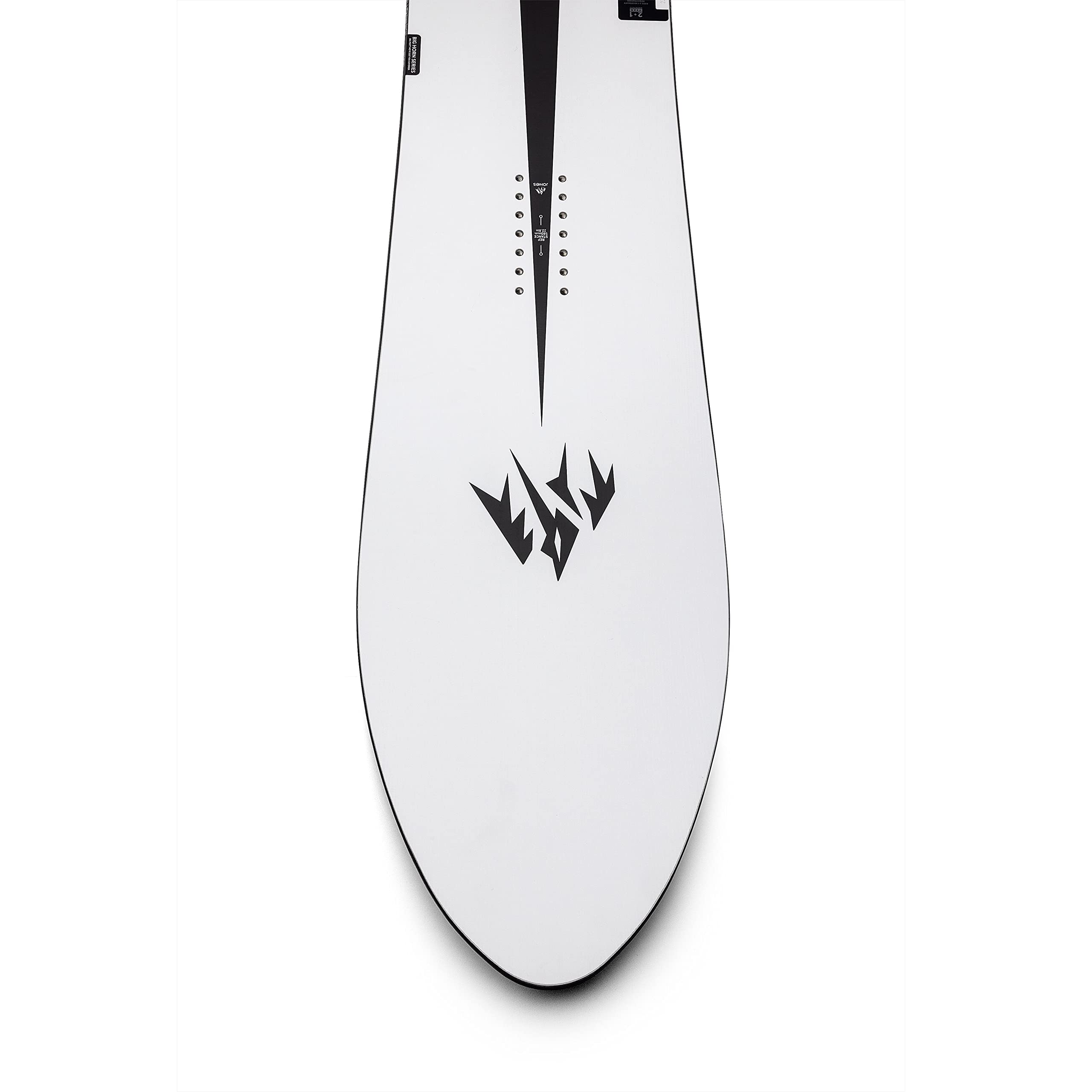 JONES Snowboards Storm Wolf Snowboard, Surf Series, Directional Freeride, 162cm, Big Horn Series