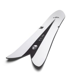 JONES Snowboards Storm Wolf Snowboard, Surf Series, Directional Freeride, 162cm, Big Horn Series