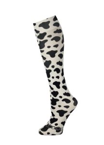 hocsocx how now cow performance liner socks moisture wicking protection for field hockey soccer ski horseback riding | medium