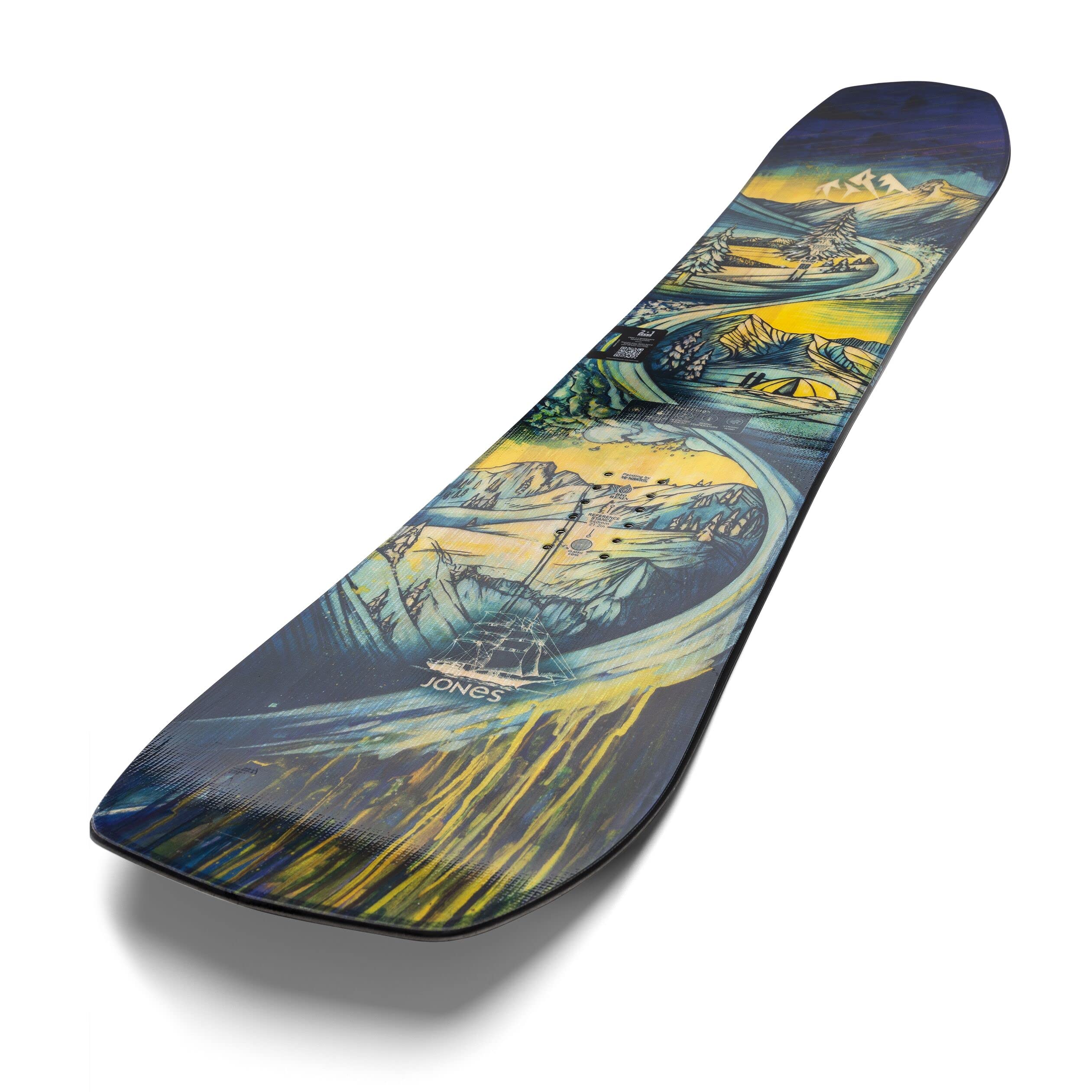 JONES Snowboards Youth Flagship Snowboard, Directional Freeride, 142cm