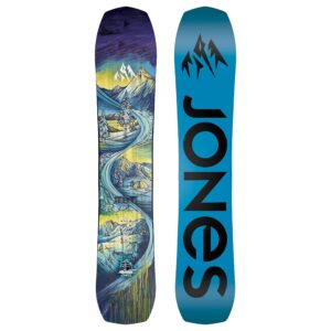 JONES Snowboards Youth Flagship Snowboard, Directional Freeride, 142cm