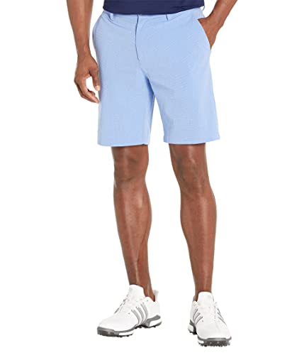 adidas Men's Crosshatch Golf Shorts, Blue Fusion, 36