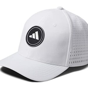 adidas Hydrophobic Tour Hat, White, One Size