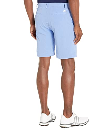 adidas Men's Crosshatch Golf Shorts, Blue Fusion, 36