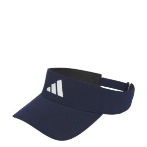 adidas golf tour visor, collegiate navy, one size