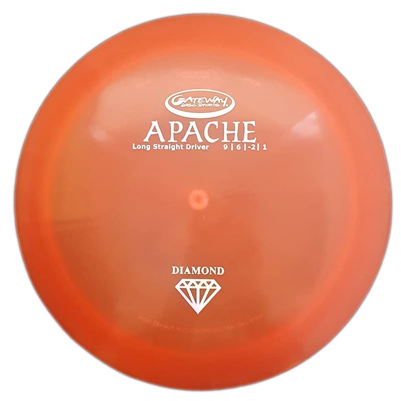 Gateway Disc Sports Diamond Apache Fairway Driver Golf Disc [Colors Will Vary] - 165-169g