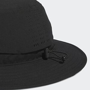 adidas Golf Standard Mens Wide Brim Hat, Black, OSFM